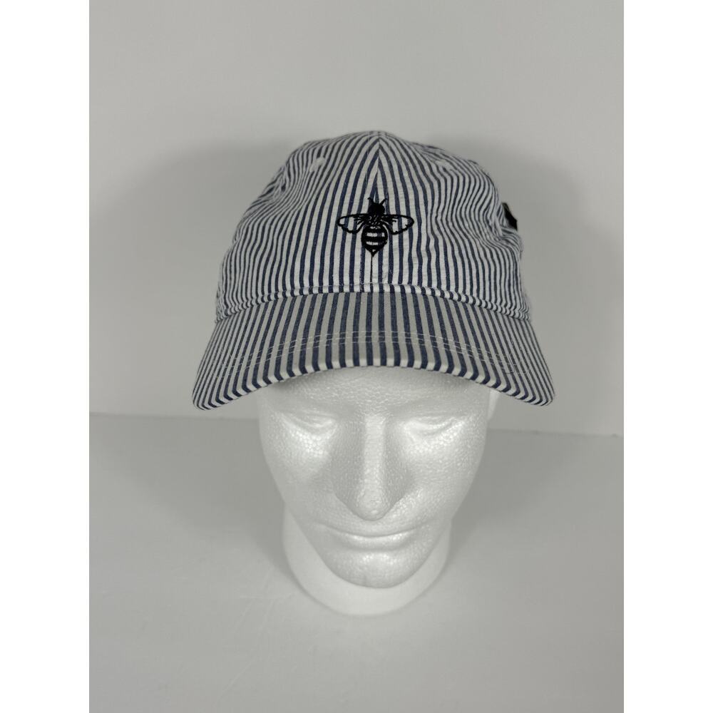 Lily Grace Bee Logo Stripe Hat NWT